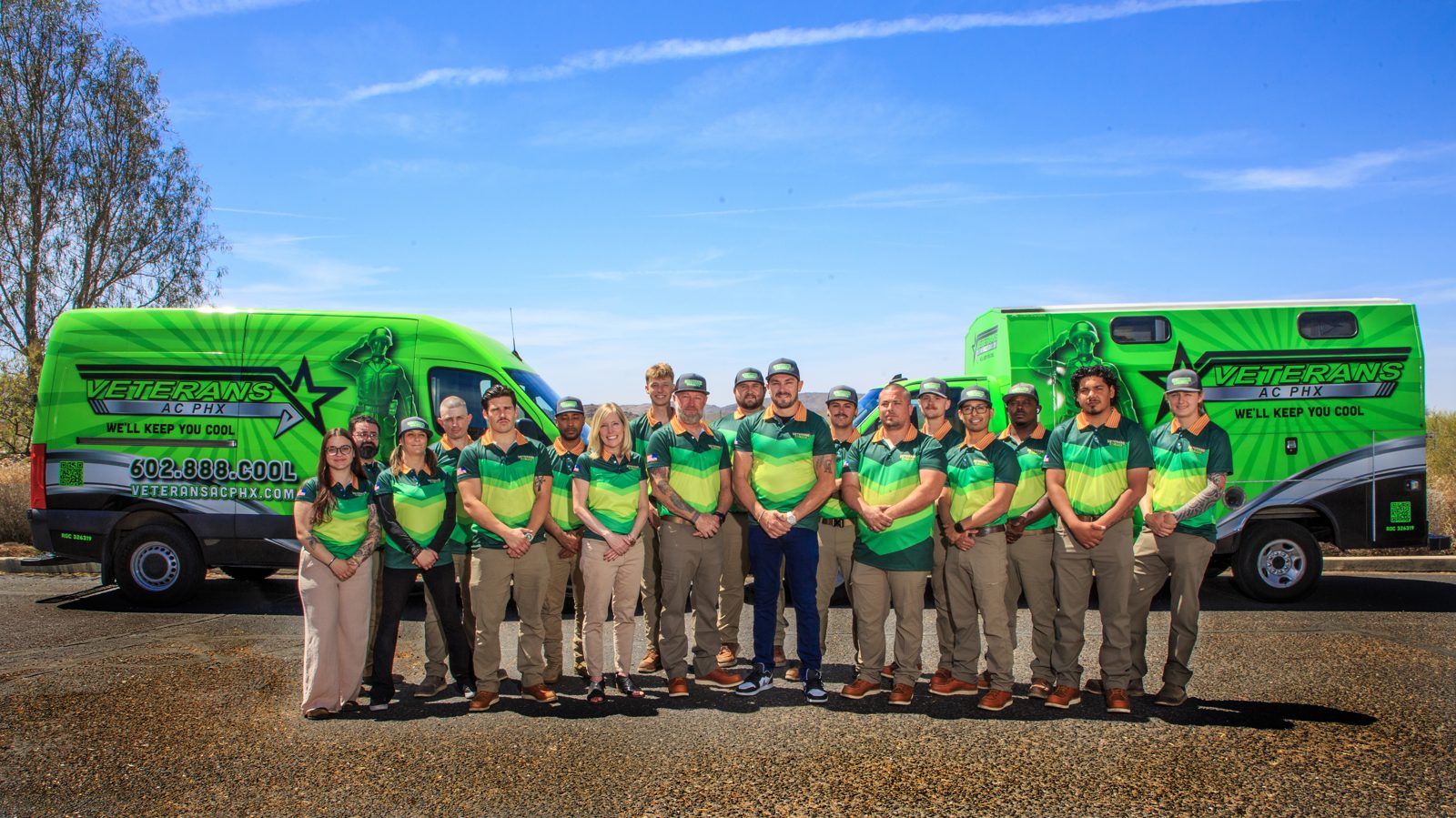 The Veterans AC PHX team